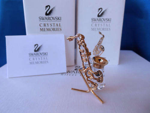 Swarovski Crystal Memories  " Saxophone "