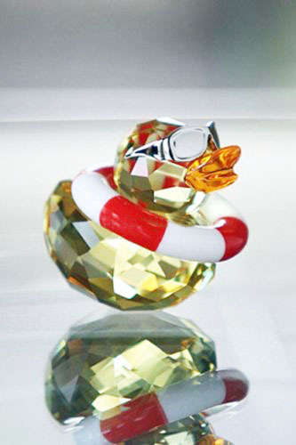 Swarovski Crystal Happy Duck called "Sunny Sam".