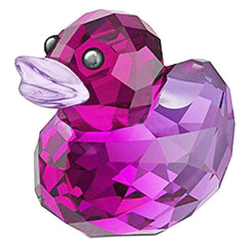 SWAROVSKI CRYSTAL - HAPPY DUCK LOVLOT LILA  BOXED RETIRED RARE  #