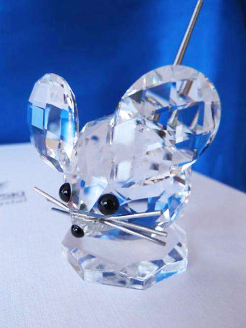 Swarovski Crystal Small Mouse Summer Meadow