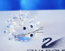 GENUINE SWAROVSKI CRYSTAL MINI HEDGEHOG