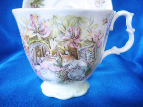 Royal Doulton - Bramley Hedge Cup and Saucer " Summer "