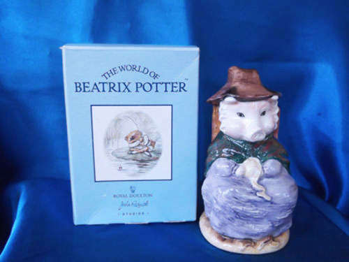 Beswick  Beatrix Potter`s ` And this Little Pig Had None ` 3319 #