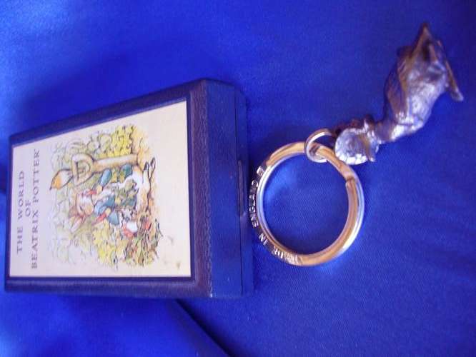 **** THE WORLD OF BEATRIX POTTER - Jemima Puddleduck keyring