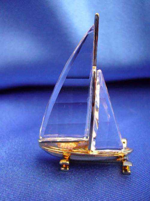 Swarovski Crystal Memories Sailing Boat
