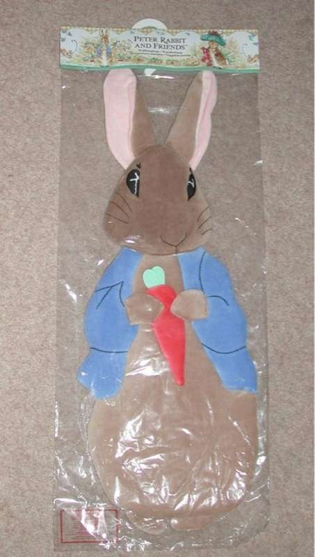 LARGE BEATRIX POTTER PETER RABBIT WALL HANGING NEW IN PKT