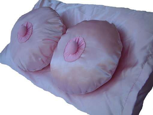 The perfect Xmas Fun Gift "Breast Neck Rest"