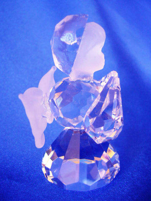 Stunning Cut Glass Crystal  Angel