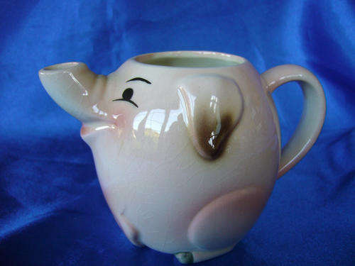 Very Old Vintage Goebel Pig milk jug