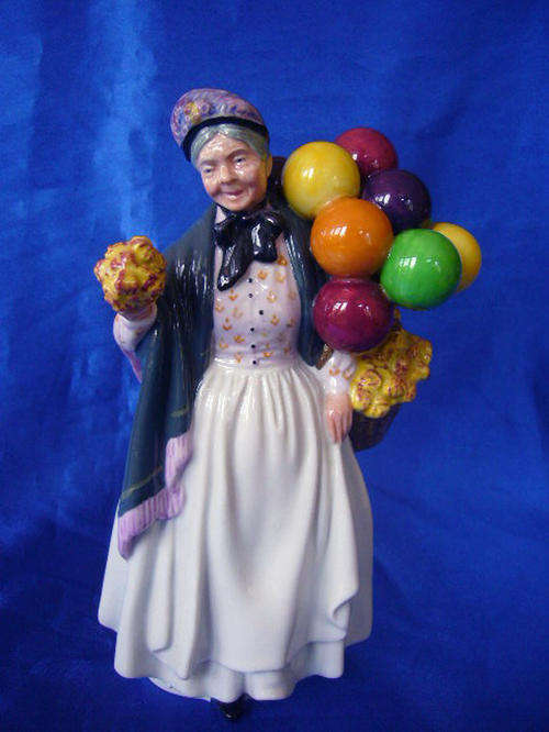 Royal Doulton Figurine Biddy Pennyfarthing - HN1843