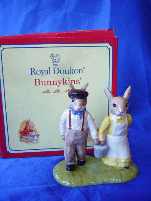 ROYAL DOULTON BUNNYKINS JACK & JILL DB222