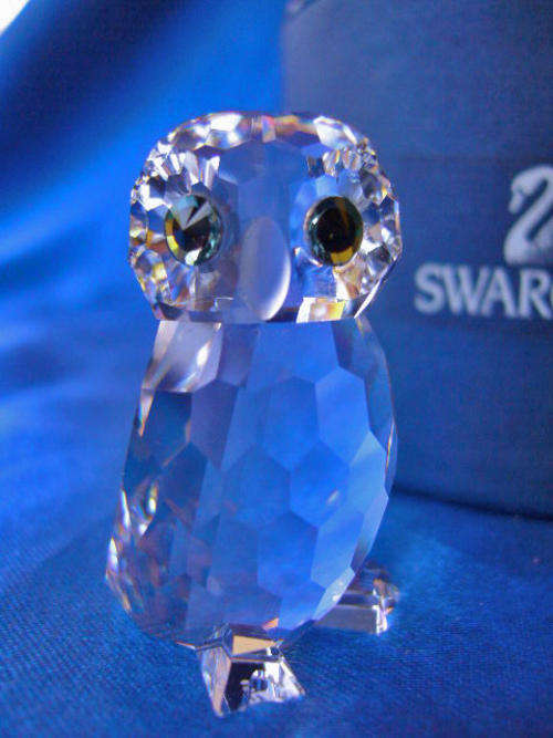 SWAROVSKI CRYSTAL OWLET  RARE RETIRED