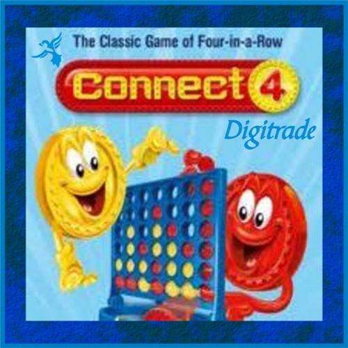CONNECT 4 GAME - Exploite your wisdom - Hours of fun for the whole family!
