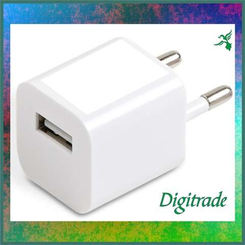 USB WALL PLUG CHARGER - Compatible with iPhone, iPod, etc. - Charge directly from your wall plug!!!