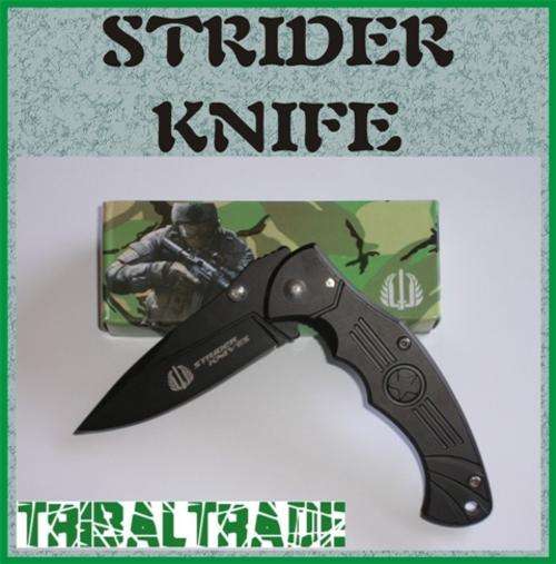 STRIDER Camping/Outdoor Folding blade Pocket Knife with a Belt Clip - EXCELLENT QUALITY!!!
