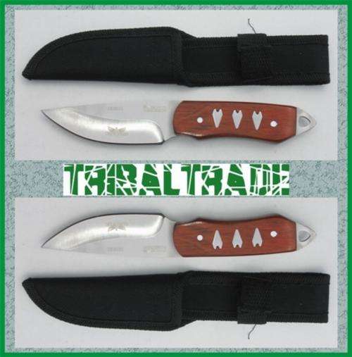 FALCON FIXED BLADE - Rosewood Handle and Stainless Steel Blade - *** LIMITED EDITION ***