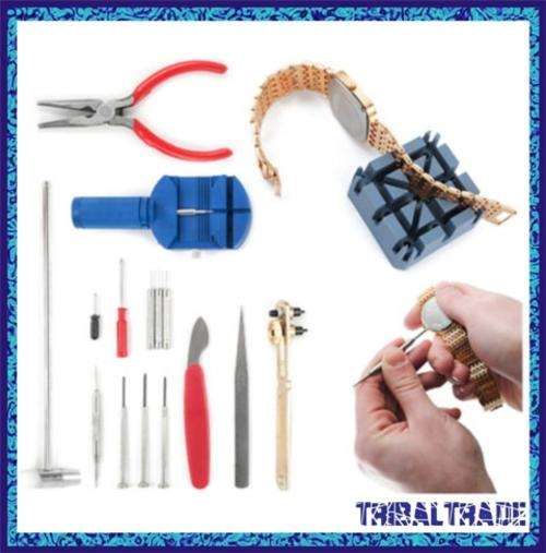 4 sets on auction!!! WATCH / JEWELLERY REPAIR TOOL KIT - Top Qualiy and Durable!! 16 Piece!! SALE!!