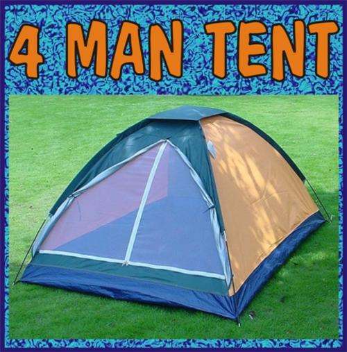3 UNITS on auction!! 4MAN DOME TENT - Enjoy the great outdoors! LAST STOCK!!