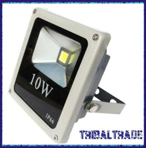 4 to GO! 10W LED Adjustable Floodlight - SLIM DESIGN - Save up to 90% Energy! LIGHT THE WAY!