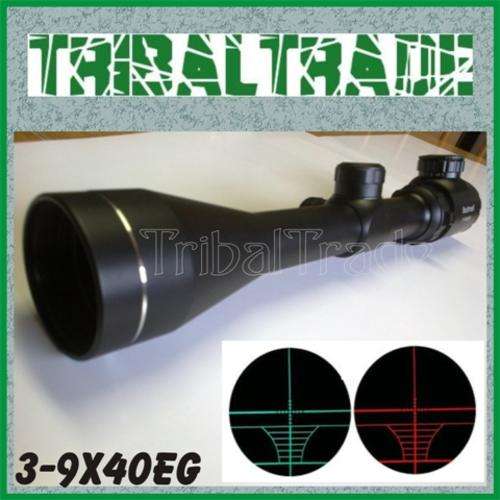 LAST 3 UNITS on auction!!! BUSHNELL BANNER 3-9X40 EG RED & GREEN illuminated Rifle Scope.