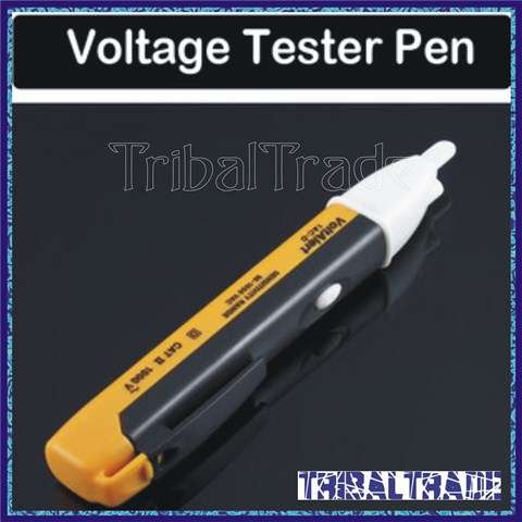 VOLTAGE ALERT TESTER PEN - IAC-D 90-1000V AC - LED LIGHT - Every Electrical Contractor Needs One!!!