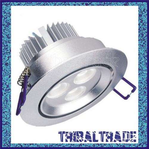 24 to GO!! 3W ALUMINIUM LED CEILING DOWNLIGHT - FREE Combined Shipping!! - Beam Swivel Adjustable!
