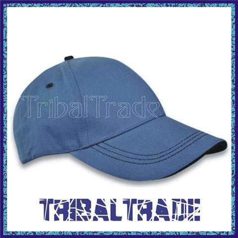 50 to GO!! CONTRAST STITCHED CAPS - FREE Combined Shipping!! - Ideal for Embroidery, Gifts, Sport!!