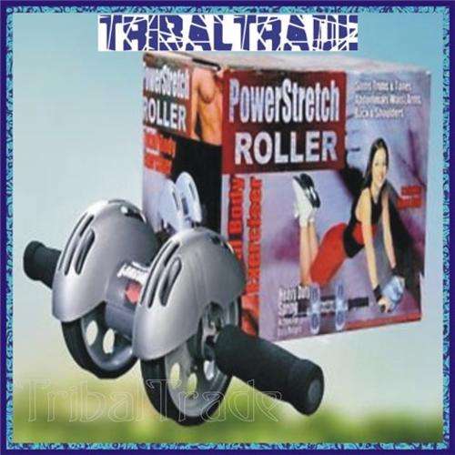 POWER STRETCH ROLLER - Get that midsection ready!! - EXERCISE IN THE COMFORT OF YOUR OWN HOME!!