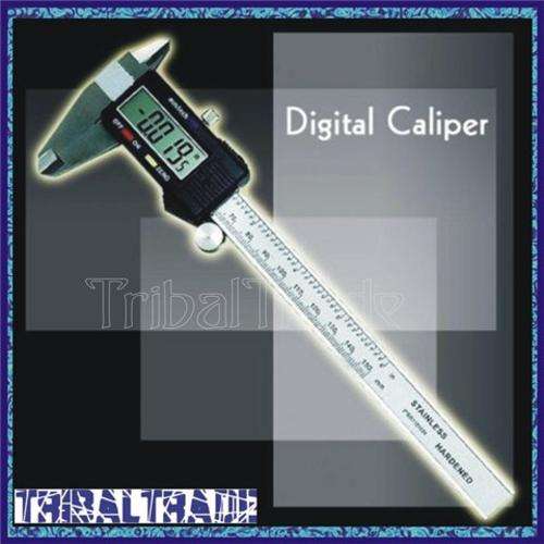 DIGITAL LCD VERNIER CALIPER - 150mm - PRECISION INTERNAL / EXTERNAL / HEIGHT DIMENSIONS.