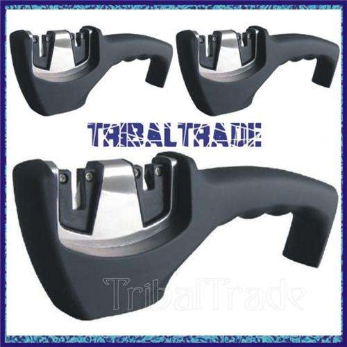 2 to GO! PROFESSIONAL KNIFE SHARPENER - Ceramic Stones & Carbide Blade Sharpeners - BEST QUALITY!!!!