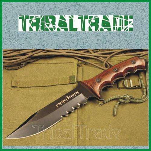 SCHRADE SCHF3 EXTREME Field Jungle Survival Knife - Solid 300mm Length - ABSOLUTELY STUNNING!!