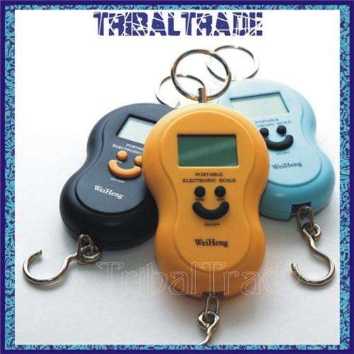 2 to GO!! DIGITAL 40Kg LCD FISHING WEIGH PORTABLE HANGING SCALE - Can be used for Luggage too!!