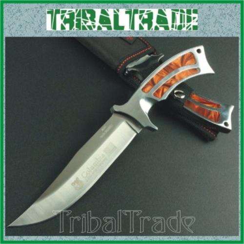 2 to GO!! COLUMBIA A11 SHINOBI FIXED BLADE KNIFE - 275mm Length - STRIKING DESIGN!!