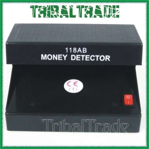 5 to GO!! COUNTERFEIT MONEY DETECTOR with UV Light - Battery Operated - Ideal for non-powered areas.