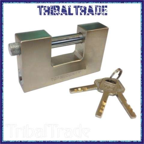 PROMOTION!! 8 Locks to GO!! 100mm TOP SECURITY PADLOCK - 3 Keys - CANNOT SAW, DRILL OR PRIZE OPEN!!