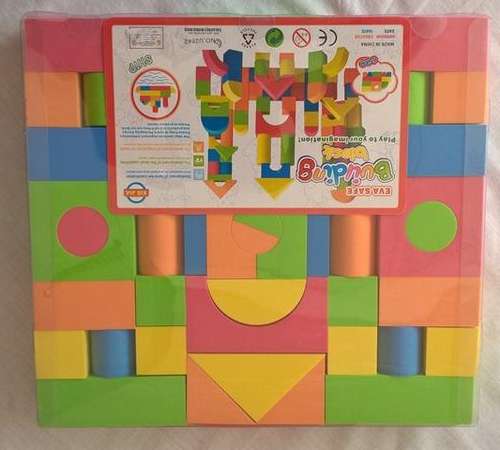 EVASAFE BUILDING BLOCKS - 46 Piece - SPONGE - ONLY THIS ONE!!