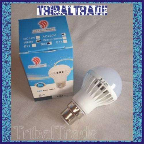 5W B22 BAYONET LED BULB - Energy Saving - Long Life - 12 available!!