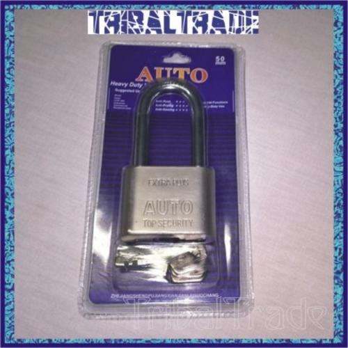 AUTO HEAVY DUTY SECURITY LOCK - 50mm - SALE!!