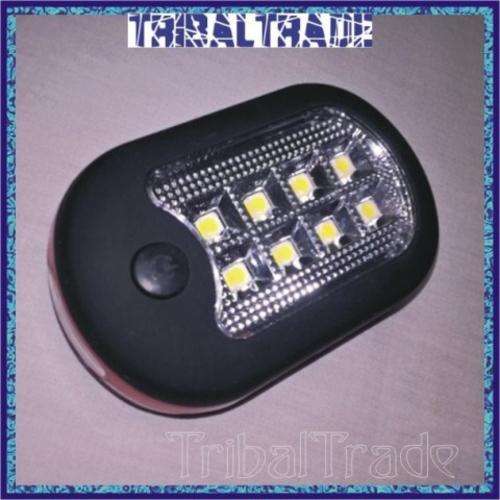 LED EMERGENCY WORK-LIGHT - Camping, Household, Emergency - 8 + 3 LED - 12 available!