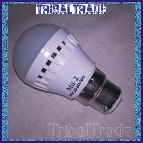 3W B22 BAYONET LED BULB - Energy Saving - Long Life - 12 available!!