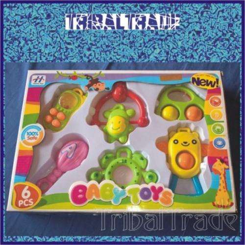 BABY TOYS SET - 6 Piece - 100% Safe - Get it NOW!! SALE!!