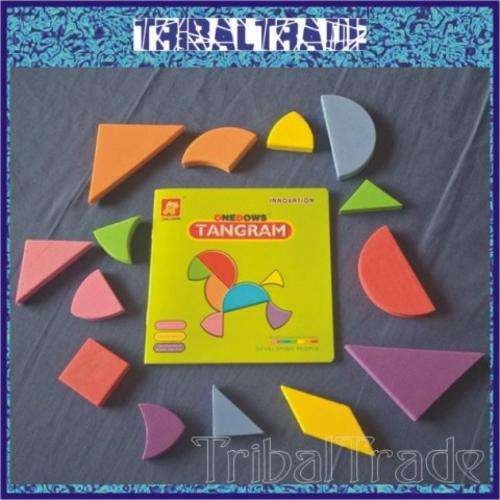 EDUCATIONAL TANGRAM - 15 Piece - Age 3 to 12 - Get it NOW!! LAST ONE!!