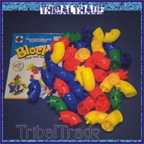 PLAY AND LEARN BLOCKS - Building Blocks rotate 360 Degree  - 38 Piece - Age 3+ - Get it NOW!! SALE!!