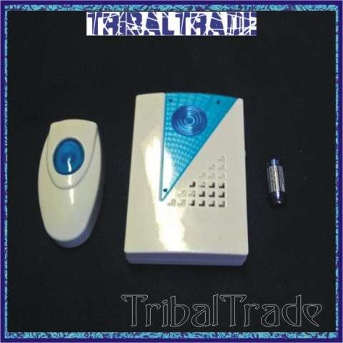WIRELESS DOORBELL - Remote Control - 32 Ring Tones - Control Range up to 100 meters!! START BIDDING!