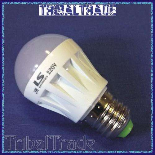 3W E27 SCREW-IN LED BULB - Energy Saving - Long Life - CLEARANCE SALE!! WOW!!