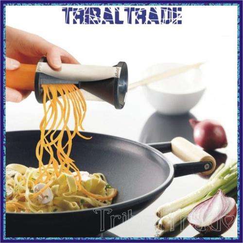 SPIRELLI Grater Vegetable Julienne Spiral Slicer - Vegetable & Fruit Slicer Twister - CRAZY SALE!!