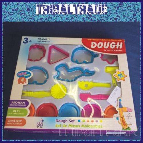 DOUGH MOULD SET - Includes 5 Dough Buckets, 6 Shapes, 4 Tools - Develop Hand Flexibility!! SALE!!