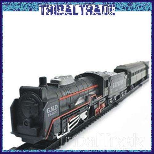 TRAIN SET - 13 Piece - BATTERY OPERATED TRAIN TOY SET - 35 Sets to Go!! STOCK CLEARANCE!!