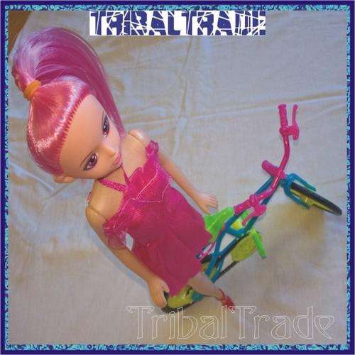 SWEET GIRL DOLL, BICYCLE & ACCESSORIES SET - Hours of fun time for your little girl!! 35 Sets to Go!