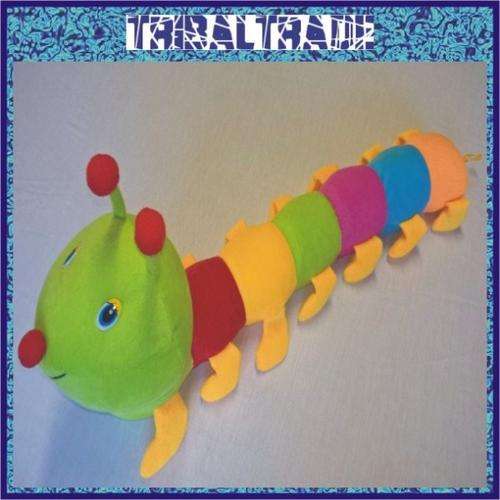 PLUSH SOFT WORM!! COLOURFUL!! 600 mm Length - This will be a Great Gift!!